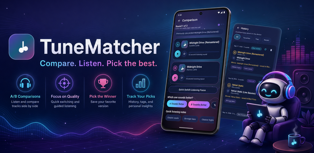 TuneMatcher product artwork